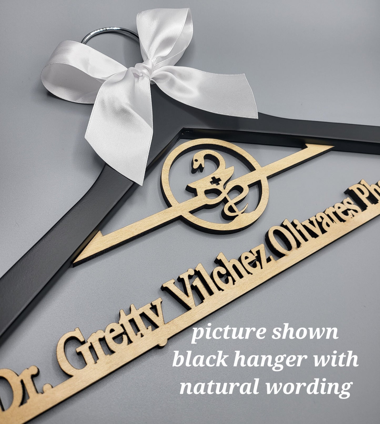 Laser Cut / 2 Line Medical School Graduation Gifts, PharmD Hanger, Personalized Doctor Hanger