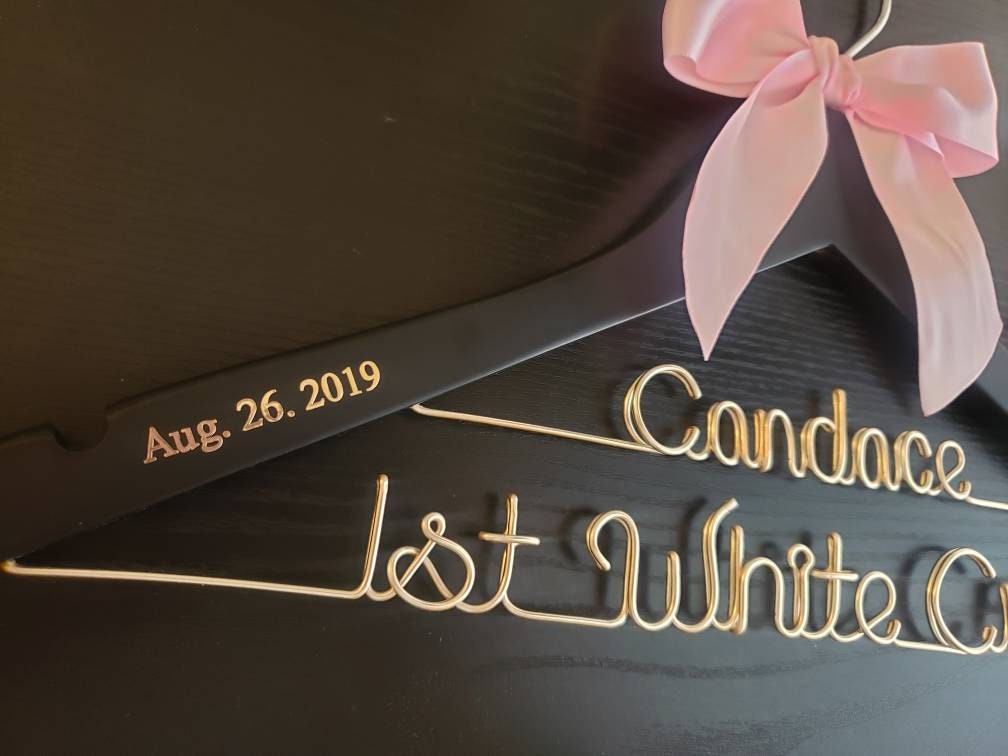 2 Line Medical School Graduation Gift, First White Coat Hanger, Doctor Hanger, Personalized doctor hanger with date and school name