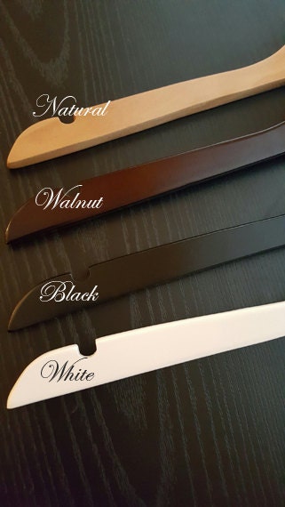 Maid of Honor hanger with first name on top