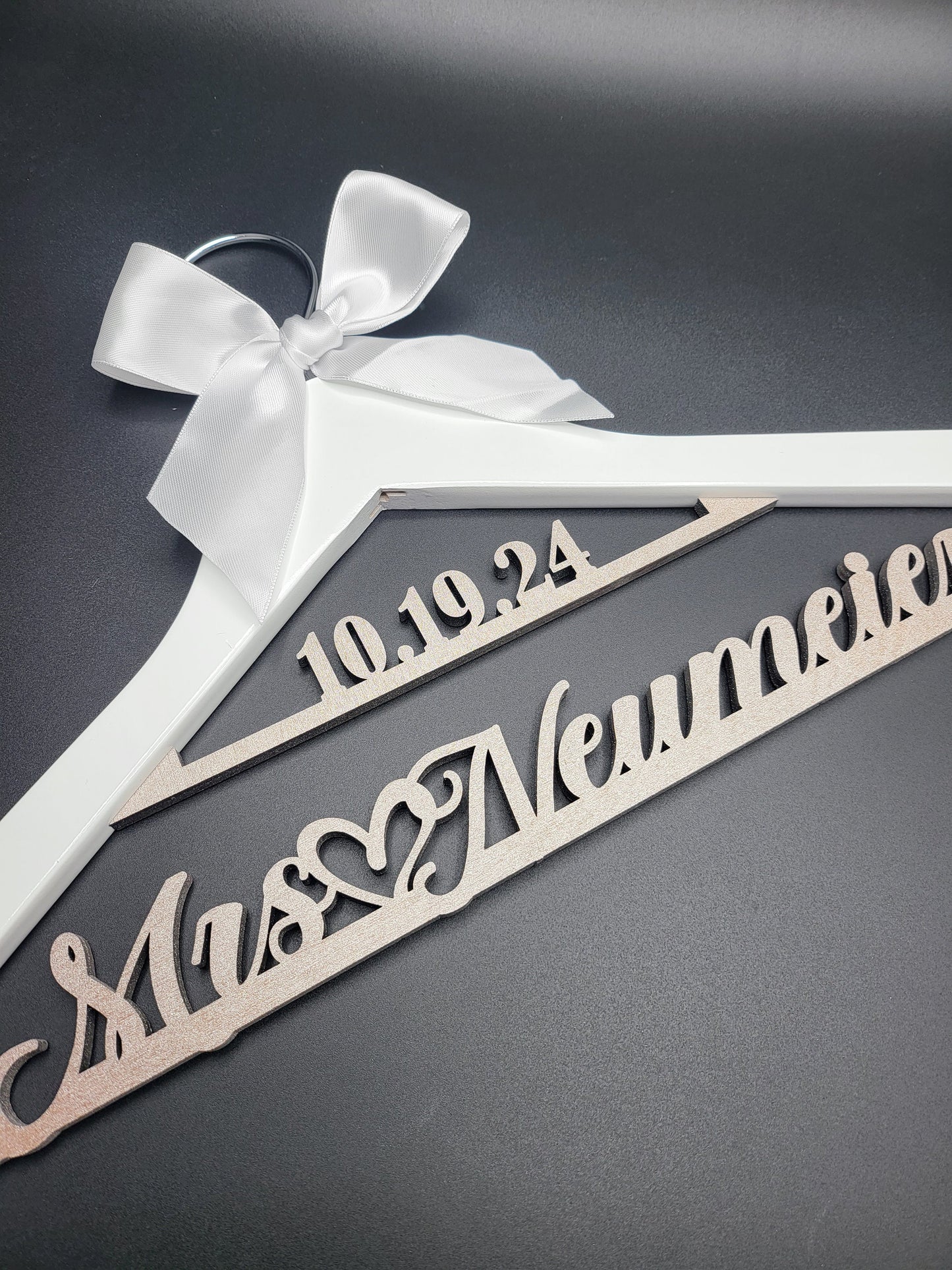 SHIP IN 1 DAY/Laser Cut / Wedding Dress Hanger /Bride Hanger /Wedding Hanger /Bridesmaid Hanger /Personalized Bridal Gift