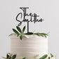 Add a Personal Touch to Your Celebration Custom laser-cut toppers that make every cake uniquely yours. Perfect for weddings, anniversaries, and special occasions.