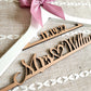 LaserCut / Wedding Dress Hanger / Mrs Hanger / Bride Hanger / Wedding Hanger / Bridesmaid Hanger / Personalized Bridal Gift
