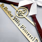 Laser Cut / 2 Line Medical School Graduation Gifts,  PharmD Hanger, Personalized Doctor Hanger
