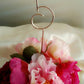 Wedding reception wire table number/ rustic wedding decoration/ wire wedding number / Party table number