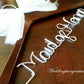 SALE single line Maid of Honor hanger / Wedding Hanger, Personalized Hanger, Bridesmaid Bride