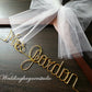 Wedding dress Hanger / Name Hanger/ Bride Hanger/Personalized Hanger/Bridal party gift/ Bride Gift