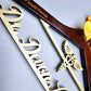 Laser Cut /Laser Engraving / Caduceus Symbol /2 Line Medical School Graduation Gifts, First White Coat Hanger , Personalized Doctor Hanger