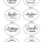 Personalized Engraved Wedding Hangers