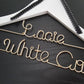 2 Line  Medical School Graduation Gift, First White Coat Hanger, Doctor Hanger, Personalized doctor hanger with date and school name