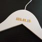 SHIPS In 1 DAY/ Wedding hanger with date / NAME hanger/ mrs. hanger / wedding hangers / Bride hanger/ wedding gift