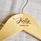 Personalized Bridesmaid Hangers - Wedding Hanger - Wooden Engraved Hanger - Bridal Dress Hanger - Wedding Name Hangers
