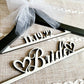 Cherish Every Wedding Detail in Style Elegant personalized hangers for the bride and bridal party. A beautiful keepsake that completes your wedding look.