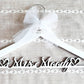 Wedding Hanger, Bride Hanger, Wedding Dress Hanger, Bridal Hanger, Wedding Gift Hanger, Bridal Gift, Personalized Hanger, Wedding Party Gift