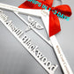 Laser Cut /Laser Engraving on ARMS / 2 Line Medical School Graduation Gifts, First White Coat Hanger , Personalized Doctor Hanger