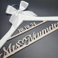 SHIP IN 1 DAY/Laser Cut / Wedding Dress Hanger /Bride Hanger /Wedding Hanger /Bridesmaid Hanger /Personalized Bridal Gift