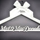 Laser Cut single line /laser engraving/ Wedding Dress Hanger / Mrs Hanger / Bride Hanger / Wedding Hanger / Personalized Bridal Gift