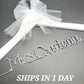 SHIPS In 1 DAY/ Wedding hanger with date / NAME hanger/ mrs. hanger / wedding hangers / Bride hanger/ wedding gift