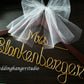 Weekend SALE / 2 Line-Wedding dress Hanger with date/ Name Hanger/ Bride Hanger/Personalized Hanger/Bridal party gift/ Bride Gift,