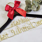 Medical School Graduation Hanger with School name and date on top
